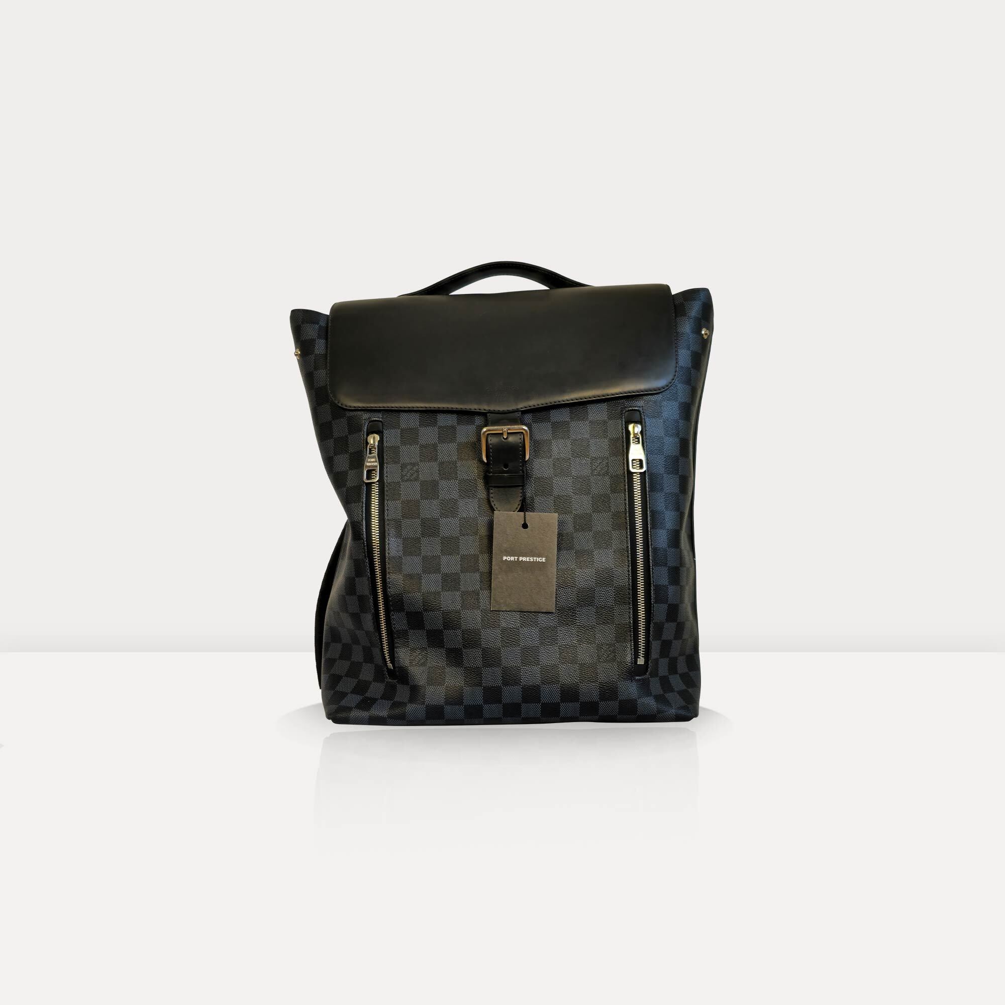 Black louis vuitton bookbag online